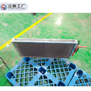Évaporateur à ailettes en cuivre Lixin Factory 300x500mm, composant de système de refroidissement thermique pour la climatisation et la réfrigération - Product Image 2