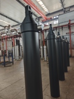 Vérins hydrauliques télescopiques plats de précision avec roulement en acier, capacité 600 kg, systèmes de levage non standard