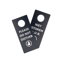 Haute qualité étanche impression personnalisée autorisé covoiturage Parking PVC porte cintre en plastique permis de stationnement étiquette volante