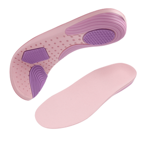 Semelles orthopédiques respirantes <span class=keywords><strong>anti</strong></span>-odeur pour la correction des pieds plats, le soutien de la voûte plantaire, le soulagement de la <span class=keywords><strong>douleur</strong></span> au <span class=keywords><strong>talon</strong></span> et l'absorption des chocs - Product Image 1