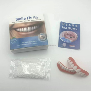 Cosmétiques dentaires Beauté buccale Gel moulable pour facettes dentaires Remplissage de dents Appareils dentaires Kit de rebasage en silicone pour prothèses dentaires Kit de dents artificielles - Product Image 6