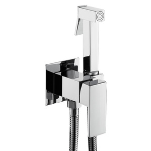 Настенный хромированный смеситель для биде - Product Image 3