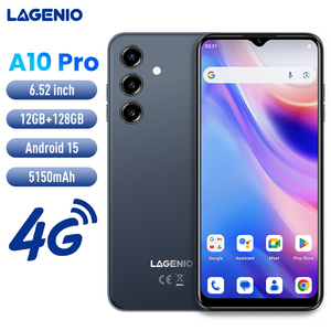 สมาร์ทโฟน LAGENIO A10 pro หน้าจอ 6.52 นิ้ว HD+ ความจุ 4+128GB กล้องหลัง 13MP กล้องหน้า 5MP ชิปเซ็ต Unisoc SC9863A1 แบตเตอรี่ 5150mAh ระบบสแกนลายนิ้วมือ ระบบปฏิบัติการ Android 15 - Product Image 1