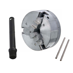 <span class=keywords><strong>Mandrin</strong></span> de perceuse en alliage de Zinc Z011, dispositif auto-centrant manuel à 3 mâchoires, pince avec 2 clés de <span class=keywords><strong>mandrin</strong></span> pour outil de Machine à <span class=keywords><strong>tour</strong></span> CNC, 10 pièces - Product Image 1