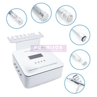 Promotion Portable 7 en 1 Galvanique Microcourant Diamant Microdermabrasion Lifting Machine Dispositif de suppression des rides