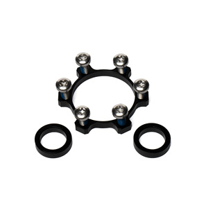 Adaptateur de moyeu de vélo, changement de <span class=keywords><strong>12x142</strong></span> à 148 15x100 15 mm, entretoise de moyeu de vélo en alliage d'aluminium, rondelle, <span class=keywords><strong>axe</strong></span> traversant standard à 6 boulons - Product Image 5