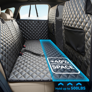 Lynpet防水滑り止め犬用カーシートカバーハイサイドバリア付き500ポンドハードボトムスクラッチプルーフキャリングバッグ付き - Product Image 3
