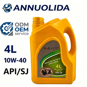<span class=keywords><strong>Aceite</strong></span> de Motor de Gasolina de Doble Propósito de Alto Rendimiento 10W-40 SL 15W-40 SL CI-4 para Vehículos de Gas Natural, Lubricante en Barriles de 4L, 5L, 18L y 200L - Product Image 1