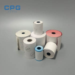 Papier thermique pour caisse enregistreuse, vente directe d'usine, rouleau de papier 80x76mm, 70GSM, sans BPA, papier thermique pour machine de point de vente, pour supermarché - Product Image 1