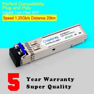 Optoray OTP-8632D-3 Prix d'usine Module émetteur-récepteur optique SFP 1.25G 20KM <span class=keywords><strong>de</strong></span> premier rang 1310nm FP Réseau <span class=keywords><strong>de</strong></span> fibre optique FTTX LC - Product Image 5