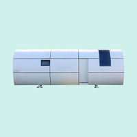 Maisons capsules de camping pour observer les étoiles avec commande vocale intelligente, entièrement meublées, maisons préfabriquées de luxe