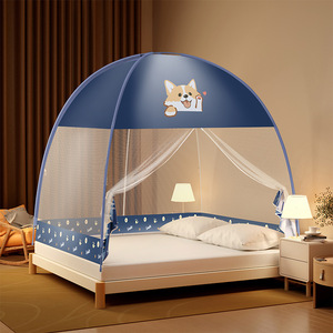 <span class=keywords><strong>Mosquitera</strong></span> <span class=keywords><strong>para</strong></span> el hogar Mongol de 8 camas y 1 metro con soporte de tienda de texto plegado, instalación antimosquitos gratis <span class=keywords><strong>para</strong></span> 5 dormitorios - Product Image 1