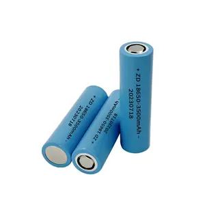Zd pin 18650 di động pin 3.7V 3000mAh lithium có thể sạc lại ICR 18650 Li Ion pin cho e-xe đạp/Xe tay ga