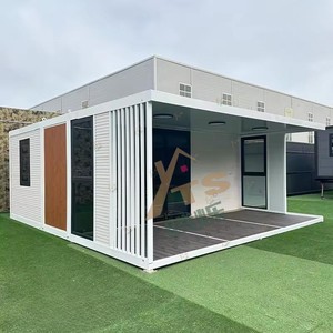 Hiện đại 20ft 40ft gấp container nhà mở rộng đúc sẵn biệt thự với 2-3 phòng ngủ cho cửa hàng sử dụng hoặc Granny phẳng - Product Image 5