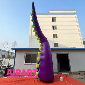 high quality Giant inflatable octopus tentacle/ jellyfish tentacle inflatable/ inflatable octopus