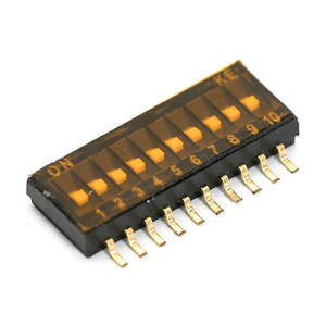 สวิตช์ DSHP02 SMD ระยะพิทช์ 1.27 มม. |   หน้าสัมผัสเคลือบทอง 1-10 ตำแหน่ง |   บรรจุภัณฑ์เทปและรีลแบบติดตั้งบนพื้นผิว |   สำหรับแผงวงจรพิมพ์ความหนาแน่นสูง - Product Image 4