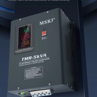 Stabilisateur de tension AC en cuivre MSKJ TMR 110V 220V SVC 65V-270V AVR 5000W 8000W entièrement automatique monophasé