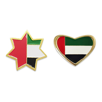 Pin de Solapa Personalizado con la Bandera de Arabia Saudita 2025, Adhesivo para Teléfono 3M de Palestina Libre, Adhesivo Promocional de Dibujos Animados en Esmalte Suave y Duro