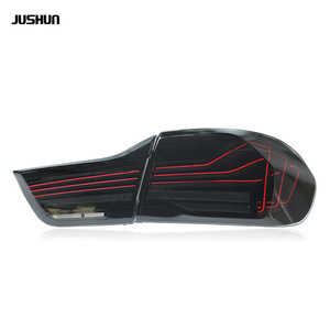 ไฟท้าย LED Jushun สำหรับรถ BMW ซีรีส์ 4 รุ่น F32 ปี 2013-2019 แบบเรียงลำดับ สีแดงดำ รุ่น 12V - Product Image 4