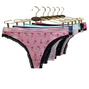 Nouvelle conception, culotte <span class=keywords><strong>string</strong></span> pour adolescente, motif de petites fleurs mignonnes, <span class=keywords><strong>string</strong></span> en coton floral pour femme, <span class=keywords><strong>string</strong></span> T-back - Product Image 4
