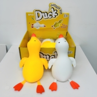 Nouveau jouet anti-stress en forme de canard en TPR, super mignon, taille jumbo 36cm*16.5cm, pour les enfants de 5 à 7 ans et tous les âges