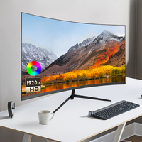 Monitor para Juegos con Panel IPS, Ordenador para Juegos con Puerto DP/H-D-M-I para Negocios y Hogar, Venta al por Mayor, UHD de 24/27 Pulgadas, 180hz, LED, LCD Negro