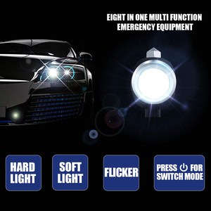Precio barato <span class=keywords><strong>2020</strong></span> 4 en 1 led de luz de alarma inteligente <span class=keywords><strong>auto</strong></span> multifunción de martillo de seguridad - Product Image 5