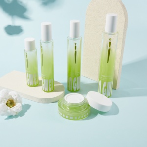 Bán Buôn Sang Trọng Rỗng Chai Mỹ Phẩm Thiết Lập Cho Chăm Sóc Da <span class=keywords><strong>120Ml</strong></span> 100Ml 60Ml 40Ml <span class=keywords><strong>Lotion</strong></span> Chai Và 50G 30G Mặt Kem Jar Set - Product Image 5