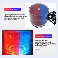 Auto-Sicherheitswarnleuchten JX06-3 Magnetische Deckenleuchten Reflektierende Stroboskop-Blitzlichter für Straßenverkehr