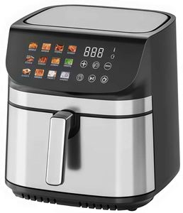 Nouvelle Arrivée 2026 Friteuse à Air Chaud Électrique Digitale Silvercrest en Acier Inoxydable 10.5L 9L avec Panier Amovible - Product Image 1
