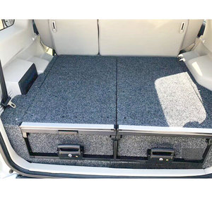 Système de tiroirs coulissants pour lit de voiture, tiroirs de rangement arrière adaptés à Mitsubishi Pajero V97 V93 VRD4X4, tiroirs de camping, tiroirs de transport - Product Image 5