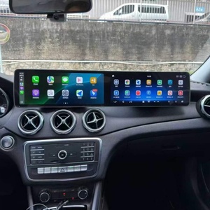 หน้าจอคู่ขนาด 12.8 นิ้ว ดีไซน์ใหม่สำหรับรถยนต์เมอร์เซเดส-เบนซ์ รุ่น A CLA GLA ระบบมัลติมีเดียแอนดรอยด์ วิทยุติดรถยนต์พร้อมระบบนำทาง GPS และจอภาพ - Product Image 2