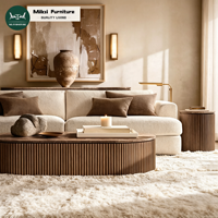 Ensemble de canapés modulaires de luxe, canapé moderne, tissu personnalisable, coussin en peluche doux, éponge, meubles de salon pour hôtel