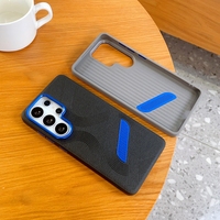 Coque de téléphone pour Samsung S26 Ultra, en métal, avec dissipation thermique, en similicuir, pour Galaxy S25 Plus S24