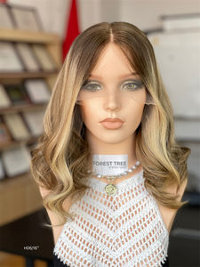 Perruque juive en cheveux vierges européens longue ligne droite personnalisée avec transparent pour haut en dentelle pour femmes - Product Image 2