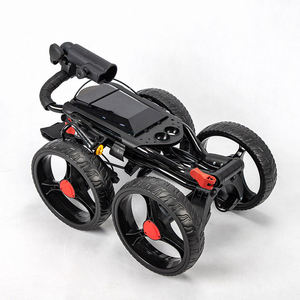 Chariot de golf portable pliable à 4 roues, caddie de golf mobile personnalisé, bon marché - Product Image 1