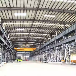 Entrepôt préfabriqué industriel en acier à bas prix de Chine, structure en acier pour entrepôt de stockage autonome, conception <span class=keywords><strong>d</strong></span>'atelier - Product Image 3
