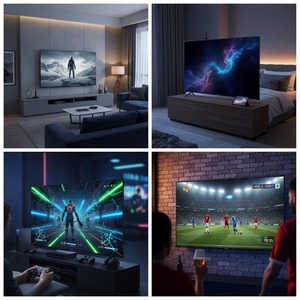 ลดราคาส่ง ทีวีสมาร์ท 98 นิ้ว 4K Ultra HD 3840*2160 HDR พร้อมพอร์ตอินพุตหลากหลาย จอ 98 นิ้ว ให้ประสบการณ์การรับชมที่สมจริง - Product Image 2