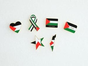 Usine en gros drapeau National épinglette drapeau de pays broche en métal Badge <span class=keywords><strong>pour</strong></span> tenues de mode vêtements collier accessoires - Product Image 4