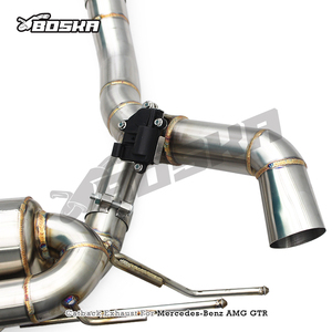 Sistema de escape OEM Boska para Mercedes-Benz AMG GTR/GT R C190 4.0T 2019-2023 Silenciador Catback con sonido dinámico y válvula original - Product Image 5