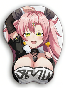 Reposamuñecas de Silicona 3D <span class=keywords><strong>Nicole</strong></span> Demara, Alfombrilla de Ratón con Reposamuñecas de Silicona, Reposamuñecas Personalizados - Product Image 1