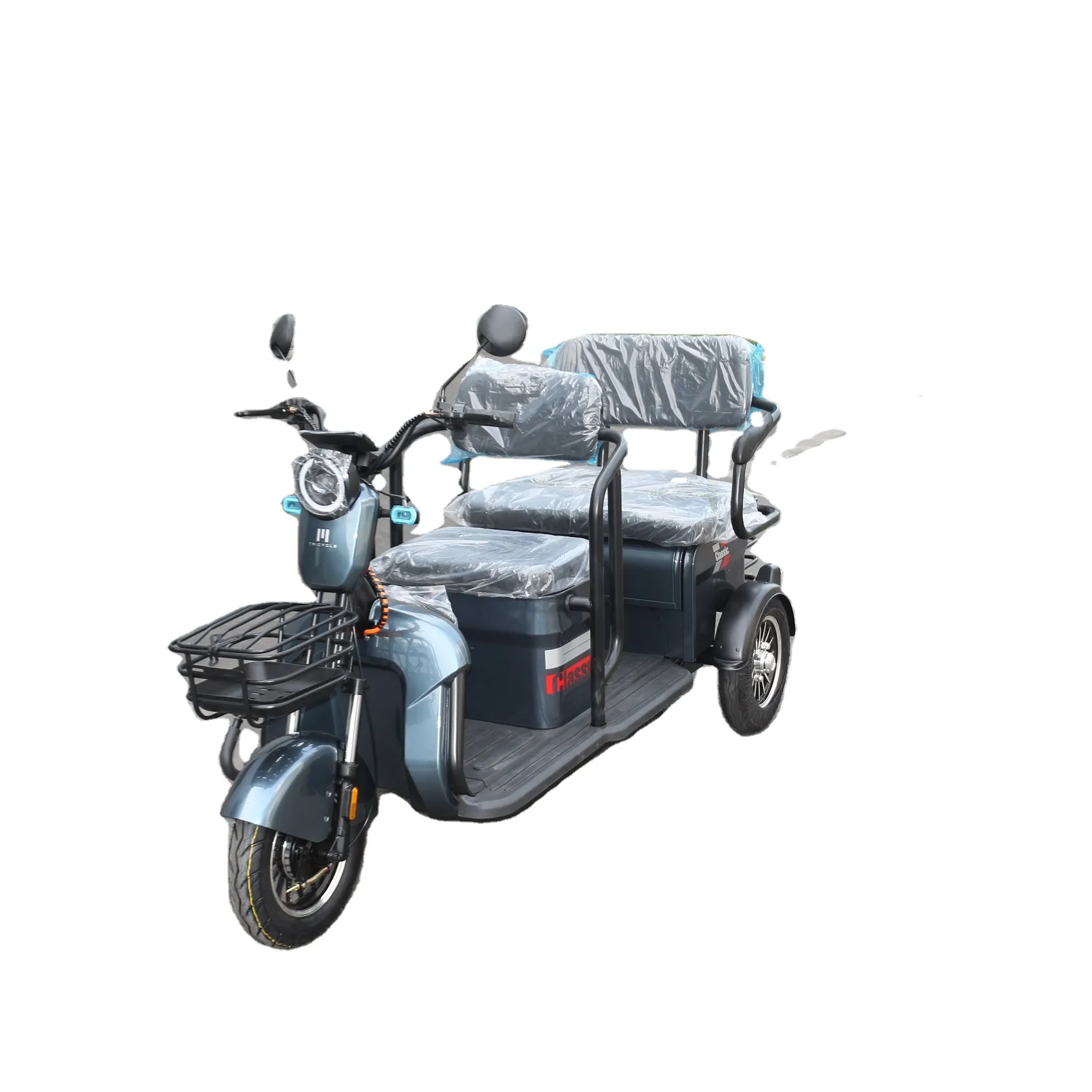 High Quality trike motorcycle elderly scooter Motorcycle Cargo 3 Wheel Electric Tricycle for Adult
