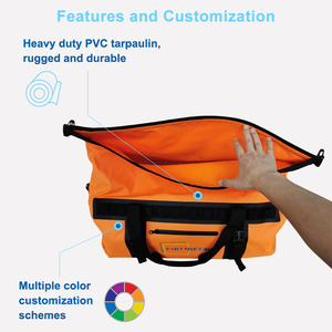 Bolsa de Viaje de Lujo Personalizada con Ruedas y Cierre de Cremallera para Gimnasio, Deportes, Viajes y Escapadas de Fin de Semana, Venta al por Mayor - Product Image 6