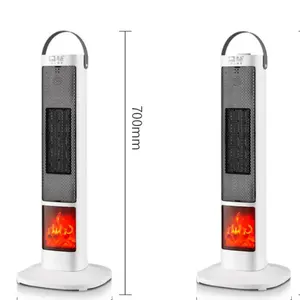 신제품 패션 전기 히터 전기 히터 가정 에너지 절약형 3D 시뮬레이션 불꽃 벽난로 히터 플러스 원격 제어