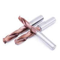 CNC 5D foret à tige fixe en acier au tungstène Machine outils de forage tige droite solide tour forets ponctuels