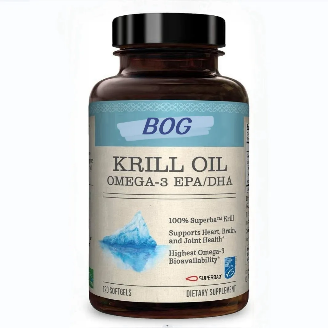 OEM private label high blood krill oil softgels soft gels capsules 500mg