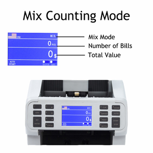 Machine à compter l'argent de qualité professionnelle, détecteur de faux billets, reconnaissance automatique des devises, compteur de billets <span class=keywords><strong>EURO</strong></span>/USD haute vitesse, automatique - Product Image 4