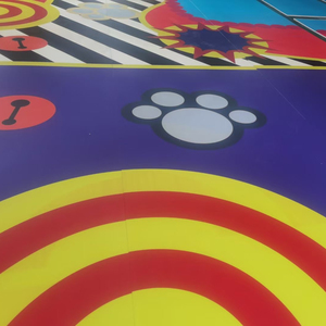 <span class=keywords><strong>PVC</strong></span> Carton Kids Playroom Công Viên Giải Trí Trong Nhà Tầng Mềm Đầy Màu Sắc Thiết Kế Mới 3d Vinyl Tile <span class=keywords><strong>Flooring</strong></span> In Roll - Product Image 2