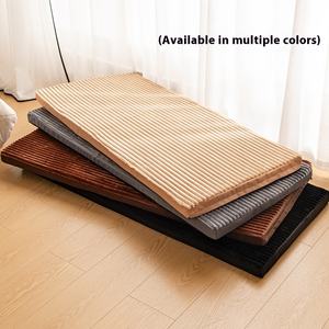 Fabrika özelleştirilmiş kış araba arka koltuk Pet Mat pazen sünger kalınlaşmış kedi/köpek oturma/serme yatak toptan - Product Image 4