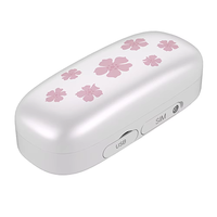 Rastreador GPS Inteligente Mini 4G Portátil para Mascotas, Collar con Ubicación en Tiempo Real para Perros y Gatos, Sistema GSM Antipérdida, Material Plástico